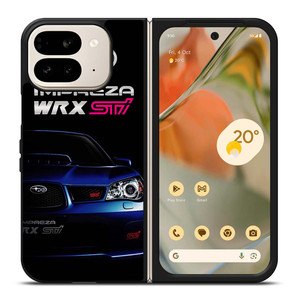 SUBARU IMPREZA WRX STI BLUE CAR Google Pixel 9 Pro Fold Case Cover