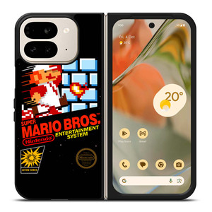 SUPER MARIO BROSS RETRO NES Google Pixel 9 Pro Fold Case Cover