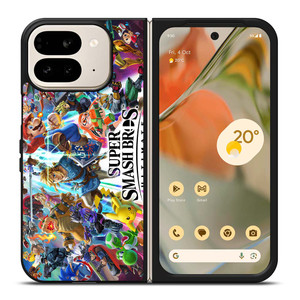 SUPER SMASH BROS GAME 2 Google Pixel 9 Pro Fold Case Cover SUPER SMASH BROS GAME 2 Google Pixel 9 Pro Fold Case Cover