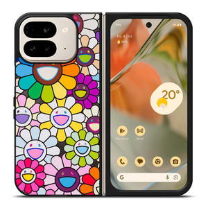 TAKASHI MURAKAMI FLOWER- Google Pixel 9 Pro Fold Case Cover