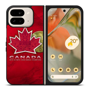 TEAM CANADA HOCKEY LOGO MARBLE Google Pixel 9 Pro Fold Case Cover TEAM CANADA HOCKEY LOGO MARBLE Google Pixel 9 Pro Fold Case Cover