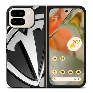 TESLA MOTOR EMBLEM LOGO Google Pixel 9 Pro Fold Case Cover