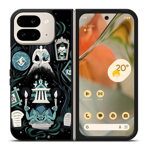 THE HAUNTED MANSION ART DISNEY Google Pixel 9 Pro Fold Case Cover THE HAUNTED MANSION ART DISNEY Google Pixel 9 Pro Fold Case Cover