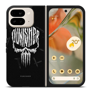 THE PUNISHER SKULL LOGO FRANK CASTLE MARVEL Google Pixel 9 Pro Fold Case Cover
