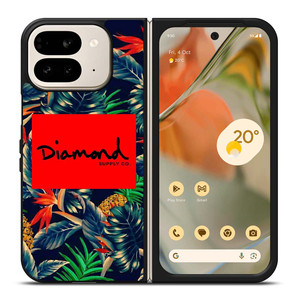 THRASHER DIAMOND SUPPLY CO PALM Google Pixel 9 Pro Fold Case Cover THRASHER DIAMOND SUPPLY CO PALM Google Pixel 9 Pro Fold Case Cover