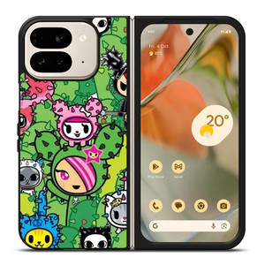 TOKIDOKI DONUTELLA CACTUS  Google Pixel 9 Pro Fold Case Cover