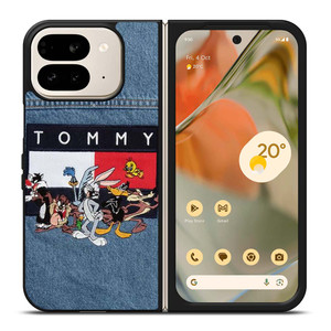 TOMMY HILFIGER JEANS LOONEY TUNES Google Pixel 9 Pro Fold Case Cover