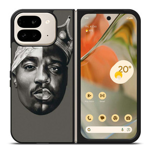 TUPAC AND NOTORIOUS BIG ART Google Pixel 9 Pro Fold Case Cover