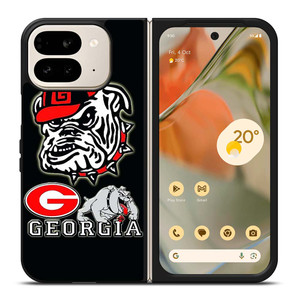 UNIVERSITY OF GEORGIA BULLDOGS ICON Google Pixel 9 Pro Fold Case Cover