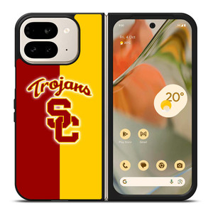 USC TROJANS BASKETBALL UNIVERSITY LOGO Google Pixel 9 Pro Fold Case Cover