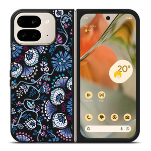 VERA BRADLEY BLACK Google Pixel 9 Pro Fold Case Cover