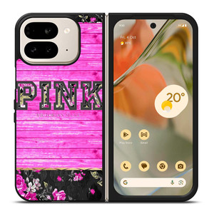 VICTORIA'S SECRET PINK FLORAL Google Pixel 9 Pro Fold Case Cover