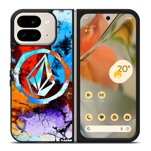 VOLCOM COLORFUL LOGO Google Pixel 9 Pro Fold Case Cover VOLCOM COLORFUL LOGO Google Pixel 9 Pro Fold Case Cover