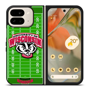 WISCONSIN BADGER FOOTBALL Google Pixel 9 Pro Fold Case Cover