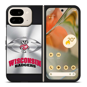 WISCONSIN BADGER NFL Google Pixel 9 Pro Fold Case Cover