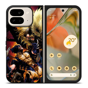 WOLVERINE VS SABRETOOTH Google Pixel 9 Pro Fold Case Cover
