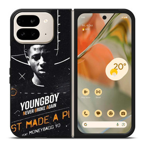 YOUNGBOY NBA RAPPER 3 Google Pixel 9 Pro Fold Case Cover