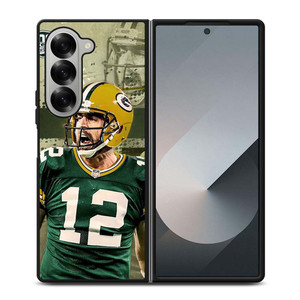 AARON RODGERS PACKERS FOOTBALL Samsung Galaxy Z Fold 6 Case Cover