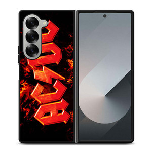 ACDC BAND LOGO Samsung Galaxy Z Fold 6 Case Cover