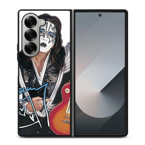 ACE FREHLEY AND GUITAR KISS BAND  Samsung Galaxy Z Fold 6 Case Cover