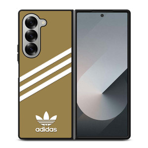 ADIDAS ORIGINALS STRIPES BEIGE Samsung Galaxy Z Fold 6 Case Cover ADIDAS ORIGINALS STRIPES BEIGE Samsung Galaxy Z Fold 6 Case Cover