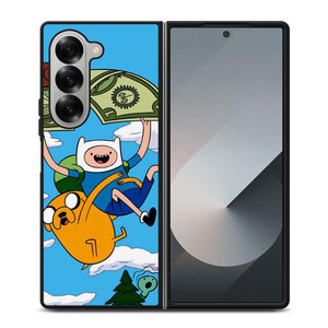 ADVENTURE TIME FINN AND JAKE MONEY Samsung Galaxy Z Fold 6 Case Cover
