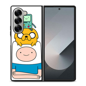 ADVENTURE TIME FINN JAKE BMO Samsung Galaxy Z Fold 6 Case Cover