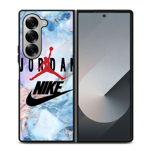 AIR JORDAN NIKE MARBLE Samsung Galaxy Z Fold 6 Case Cover AIR JORDAN NIKE MARBLE Samsung Galaxy Z Fold 6 Case Cover