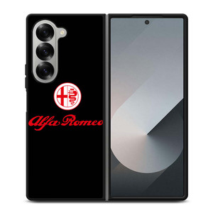 ALFA ROMEO RED SYMBOL Samsung Galaxy Z Fold 6 Case Cover ALFA ROMEO RED SYMBOL Samsung Galaxy Z Fold 6 Case Cover