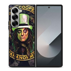 ALICE COOPER SINGER Samsung Galaxy Z Fold 6 Case Cover ALICE COOPER SINGER Samsung Galaxy Z Fold 6 Case Cover