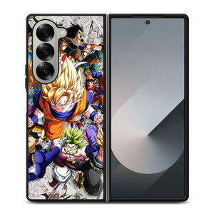 ALL SAIYAN DRAGON BALL Samsung Galaxy Z Fold 6 Case Cover ALL SAIYAN DRAGON BALL Samsung Galaxy Z Fold 6 Case Cover