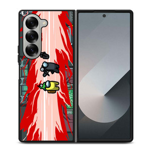 AMONG US IMPOSTOR KILLING Samsung Galaxy Z Fold 6 Case Cover AMONG US IMPOSTOR KILLING Samsung Galaxy Z Fold 6 Case Cover