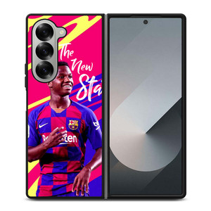 ANSU FATI BARCELONA FC Samsung Galaxy Z Fold 6 Case Cover