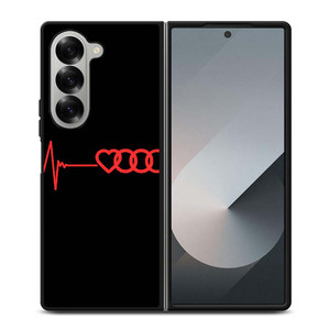 AUDI HEART BEATING Samsung Galaxy Z Fold 6 Case Cover