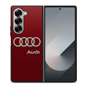 AUDI LOGO RED Samsung Galaxy Z Fold 6 Case Cover