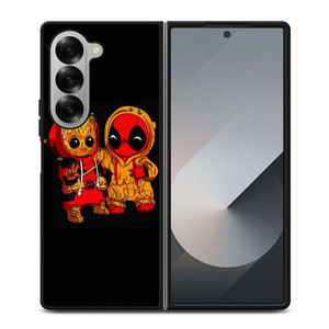 BABY DEADPOOL AND GROOOT Samsung Galaxy Z Fold 6 Case Cover BABY DEADPOOL AND GROOOT Samsung Galaxy Z Fold 6 Case Cover