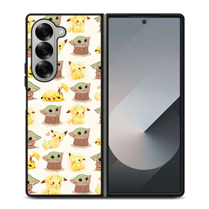 BABY YODA STAR WARS PIKACHU POKEMON Samsung Galaxy Z Fold 6 Case Cover BABY YODA STAR WARS PIKACHU POKEMON Samsung Galaxy Z Fold 6 Case Cover