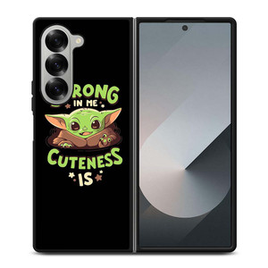 BABY YODA STAR WARS STRONG CUTENESS Samsung Galaxy Z Fold 6 Case Cover BABY YODA STAR WARS STRONG CUTENESS Samsung Galaxy Z Fold 6 Case Cover