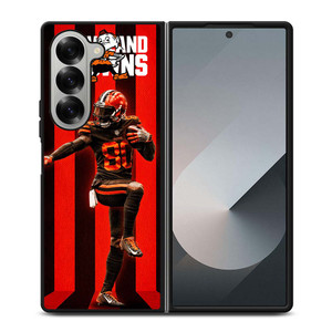 BAKER MAYFIELD CLEVELAND BROWNS NFL Samsung Galaxy Z Fold 6 Case Cover BAKER MAYFIELD CLEVELAND BROWNS NFL Samsung Galaxy Z Fold 6 Case Cover