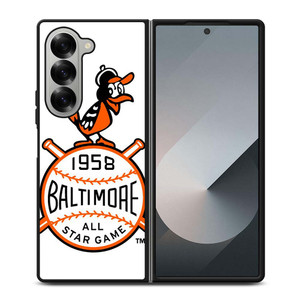 BALTIMORE ORIOLES LOGO BASEBALL TEAM 1958 Samsung Galaxy Z Fold 6 Case Cover