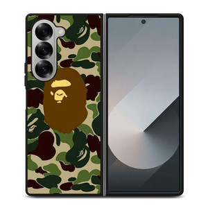 BATHING APE BAPE CAMO Samsung Galaxy Z Fold 6 Case Cover