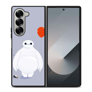 BAYMAX AND BALLOON Samsung Galaxy Z Fold 6 Case Cover BAYMAX AND BALLOON Samsung Galaxy Z Fold 6 Case Cover