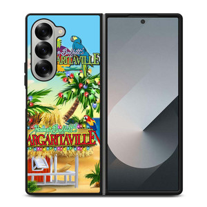 BEACH JIMMY BUFFETS MARGARITAVILLE Samsung Galaxy Z Fold 6 Case Cover BEACH JIMMY BUFFETS MARGARITAVILLE Samsung Galaxy Z Fold 6 Case Cover