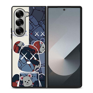 BEAR BRICK VIOLENT BEAR KAWS Samsung Galaxy Z Fold 6 Case Cover BEAR BRICK VIOLENT BEAR KAWS Samsung Galaxy Z Fold 6 Case Cover