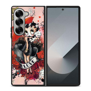 BETTY BOOP LOVE CARTOON Samsung Galaxy Z Fold 6 Case Cover BETTY BOOP LOVE CARTOON Samsung Galaxy Z Fold 6 Case Cover