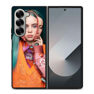 BILLIE EILISH FACE Samsung Galaxy Z Fold 6 Case Cover BILLIE EILISH FACE Samsung Galaxy Z Fold 6 Case Cover