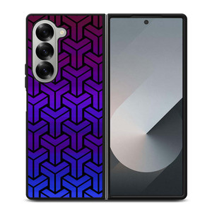BLACK MAMBA PURPLE PATTERN Samsung Galaxy Z Fold 6 Case Cover