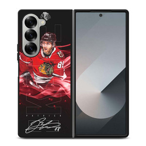BLACKHAWKS HOCKEY CHICAGO CAPTAIN MORGAN NHL Samsung Galaxy Z Fold 6 Case Cover
