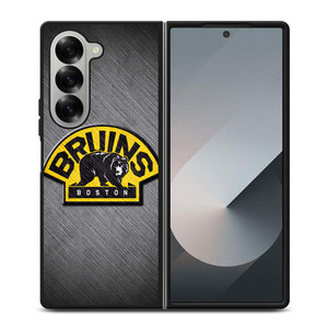 BOSTON BRUINS METAL LOGO Samsung Galaxy Z Fold 6 Case Cover BOSTON BRUINS METAL LOGO Samsung Galaxy Z Fold 6 Case Cover