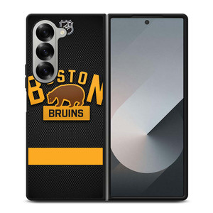 BOSTON BRUINS NHL ICON Samsung Galaxy Z Fold 6 Case Cover BOSTON BRUINS NHL ICON Samsung Galaxy Z Fold 6 Case Cover